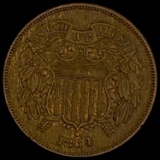 1864 Two-Cent Piece CLOSELY UNCIRCULATED CLOSELY UNCIRCULATED
