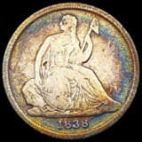 1838-O Seated Liberty Dime NICELY CIRCULATED