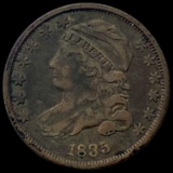 1835 Capped Bust Dime LIGHTLY CIRCULATED
