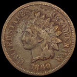 1869 Indian Head Cent LIGHTLY CIRCULATED