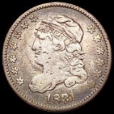 1831 Capped Bust Half Dime NICELY CIRCULATED
