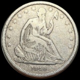 1840 Seated Liberty Half Dollar NICELY CIRCULATED