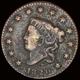 1820 Coronet Head Large Cent LIGHTLY CIRCULATED