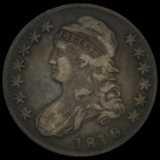 1819 Capped Bust Half Dollar NICELY CIRCULATED NICELY CIRCULATED