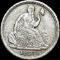 1837 Silver Half Dime No Stars CLOSELY UNCIRCULATED