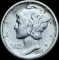 1921 Silver Mercury Dime CLOSELY UNCIRCULATED