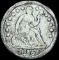 1857-O Silver Half Dime NICELY CIRCULATED
