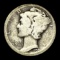 1921 Mercury Dime NICELY CIRCULATED