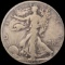 1938-D Walking Liberty Half Dollar LIGHTLY CIRCULATED