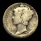 1921 Mercury Dime NICELY CIRCULATED