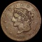 1839 Coronet Head Large Cent LIGHTLY CIRCULATED
