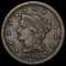 1846 Braided Hair Large Cent NEARLY UNCIRCULATED