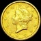 1850 Rare Gold Dollar ABOUT UNCIRCULATED