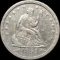 1853 Arrows Seated Liberty Quarter LIGHTLY CIRCULATED