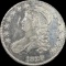 1829 Capped Bust Half Dollar CLOSELY UNCIRCULATED