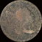 This is a heavily worn U.S. Large Cent likely from the early 1800s. The exact year and details are d