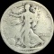 1921-S Silver Walking Liberty Half Dollar NICELY CIRCULATED
