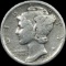 1926-D Silver Mercury Dime NEARLY UNCIRCULATED