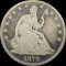 1879 Seated Liberty Half Dollar NICELY CIRCULATED