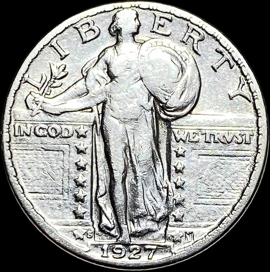 1927 Standing Liberty Quarter LIGHTLY CIRCULATED
