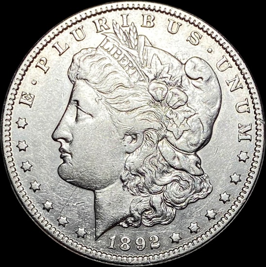 1892-S Silver Morgan Dollar CLOSELY UNCIRCULATED