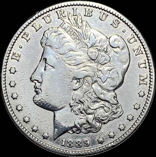 1889-S Silver Morgan Dollar CLOSELY UNCIRCULATED
