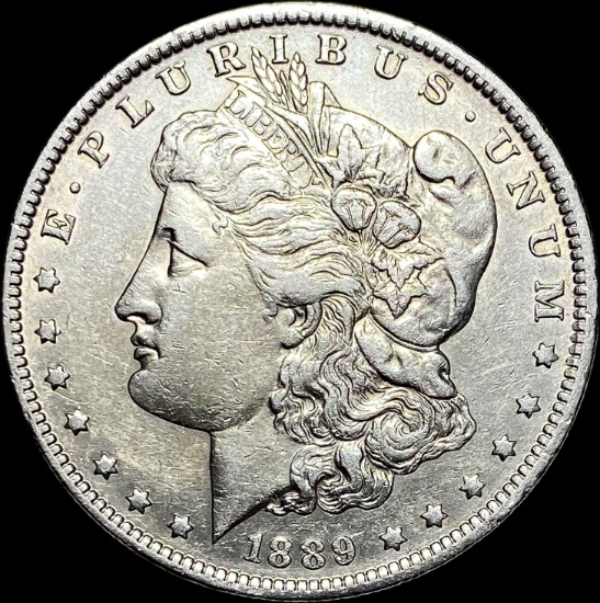 1889-S Silver Morgan Dollar CLOSELY UNCIRCULATED