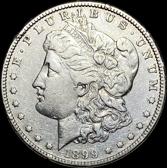 1899-S Silver Morgan Dollar LIGHTLY CIRCULATED