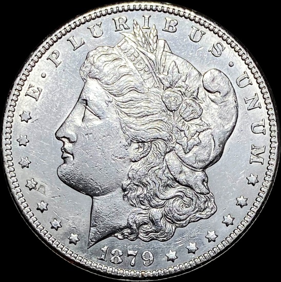 1879-S Silver Morgan Dollar CLOSELY UNCIRCULATED