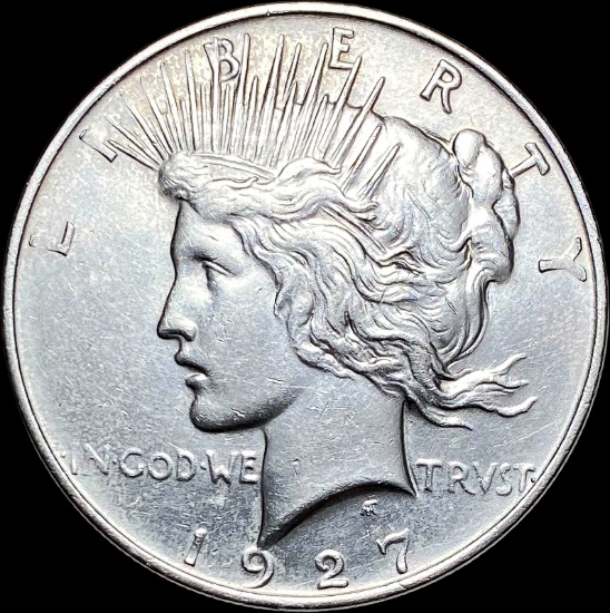 1927-S Silver Peace Dollar UNCIRCULATED