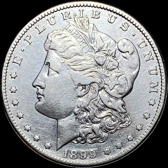1899-S Silver Morgan Dollar CLOSELY UNCIRCULATED