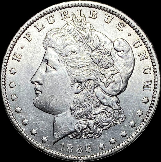 1886 Morgan Silver Dollar CLOSELY UNCIRCULATED