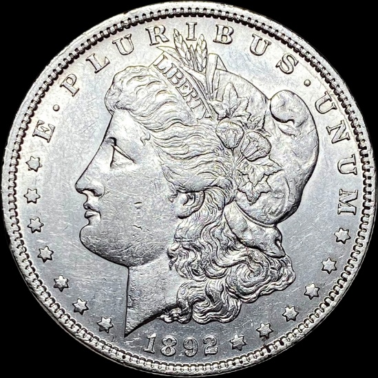 1892 Morgan Silver Dollar CLOSELY UNCIRCULATED