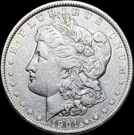 1901-O Silver Morgan Dollar NEARLY UNCIRCULATED