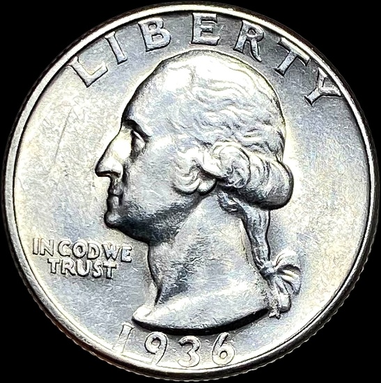 1936-D Silver Washington Quarter UNCIRCULATED
