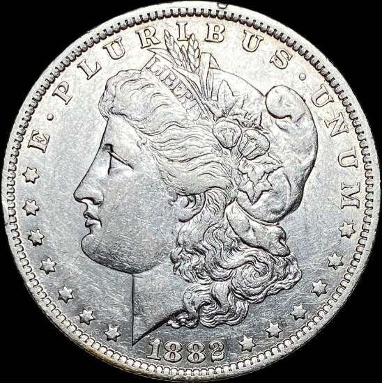 1882 Morgan Silver Dollar CLOSELY UNCIRCULATED