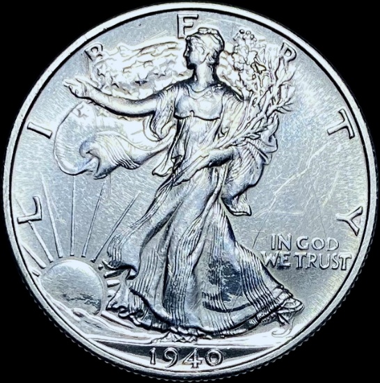1940 Silver Half Dollar (Walking Liberty) CHOICE PROOF