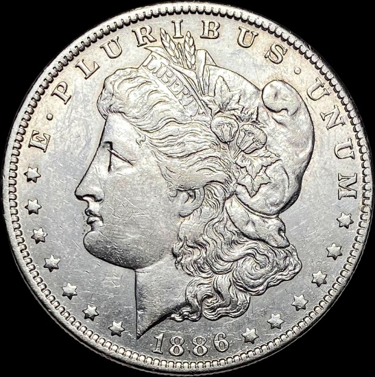 1886-O Silver Morgan Dollar CLOSELY UNCIRCULATED