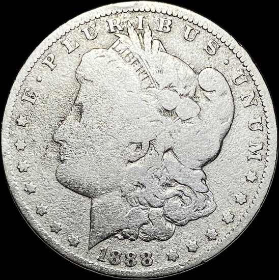 1888-O Silver Morgan Dollar NICELY CIRCULATED