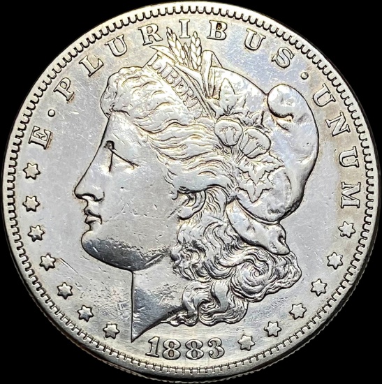 1883-S Silver Morgan Dollar CLOSELY UNCIRCULATED