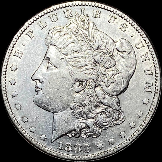 1883-S Silver Morgan Dollar CLOSELY UNCIRCULATED