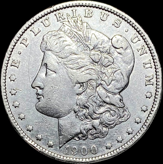 1900-S Silver Morgan Dollar NEARLY UNCIRCULATED