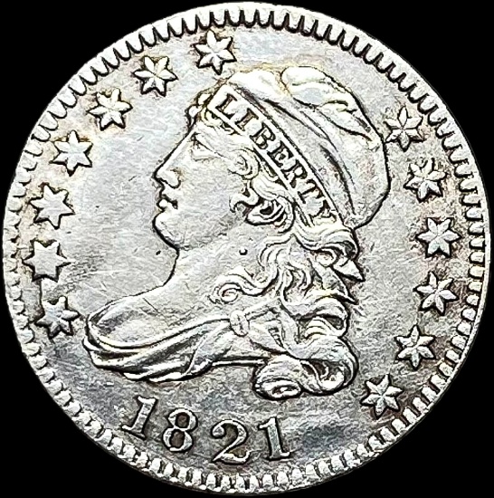 1821 Capped Bust Dime CLOSELY UNCIRCULATED