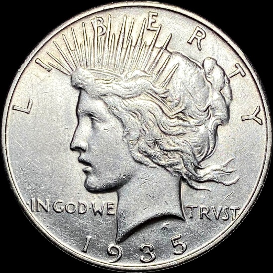 1935-S Silver Peace Dollar UNCIRCULATED
