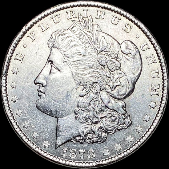 1878 Silver Morgan Dollar CLOSELY UNCIRCULATED