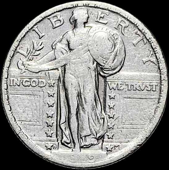 1929 Standing Liberty Quarter NEARLY UNCIRCULATED