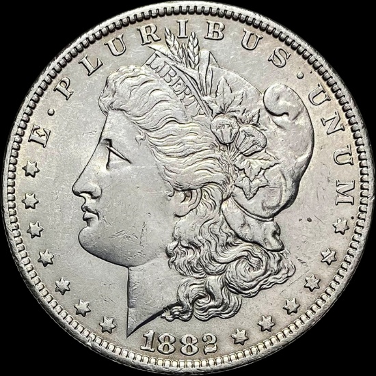 1882-O Silver Morgan Dollar CLOSELY UNCIRCULATED
