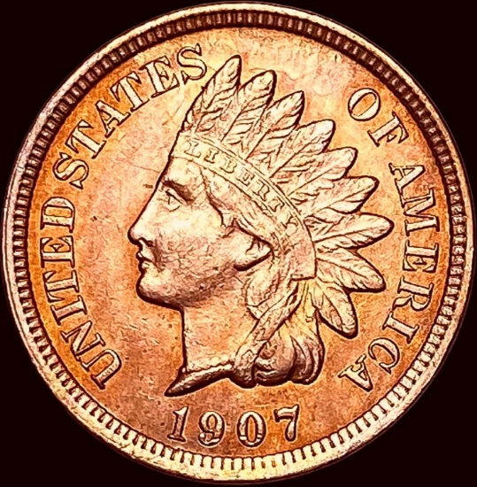 1907 Indian Head Cent UNCIRCULATED