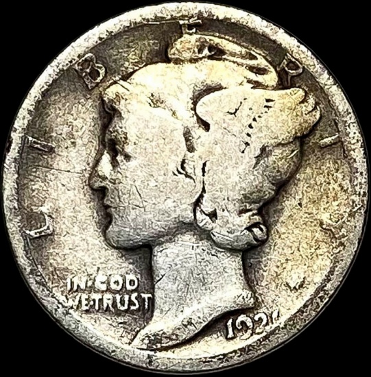 1924 Mercury Dime NICELY CIRCULATED