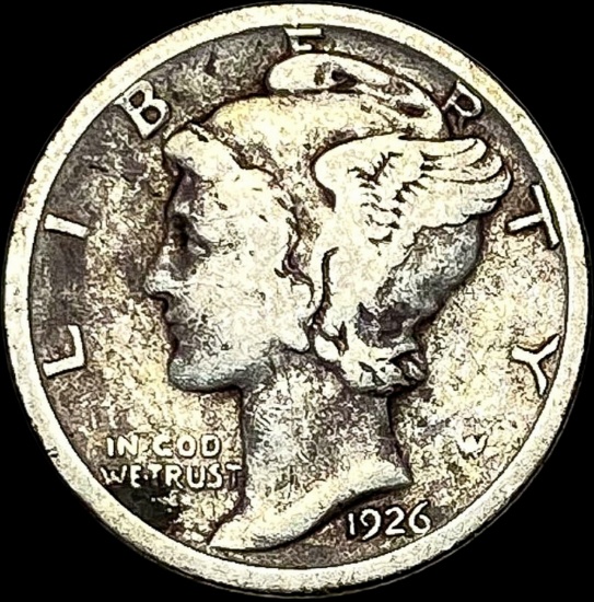 1926 Mercury Dime NICELY CIRCULATED
